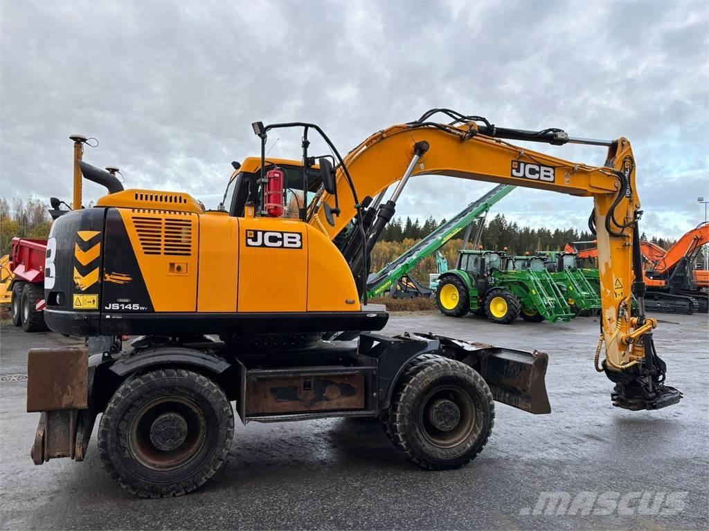 JCB JS145W T4i Колёсные экскаваторы