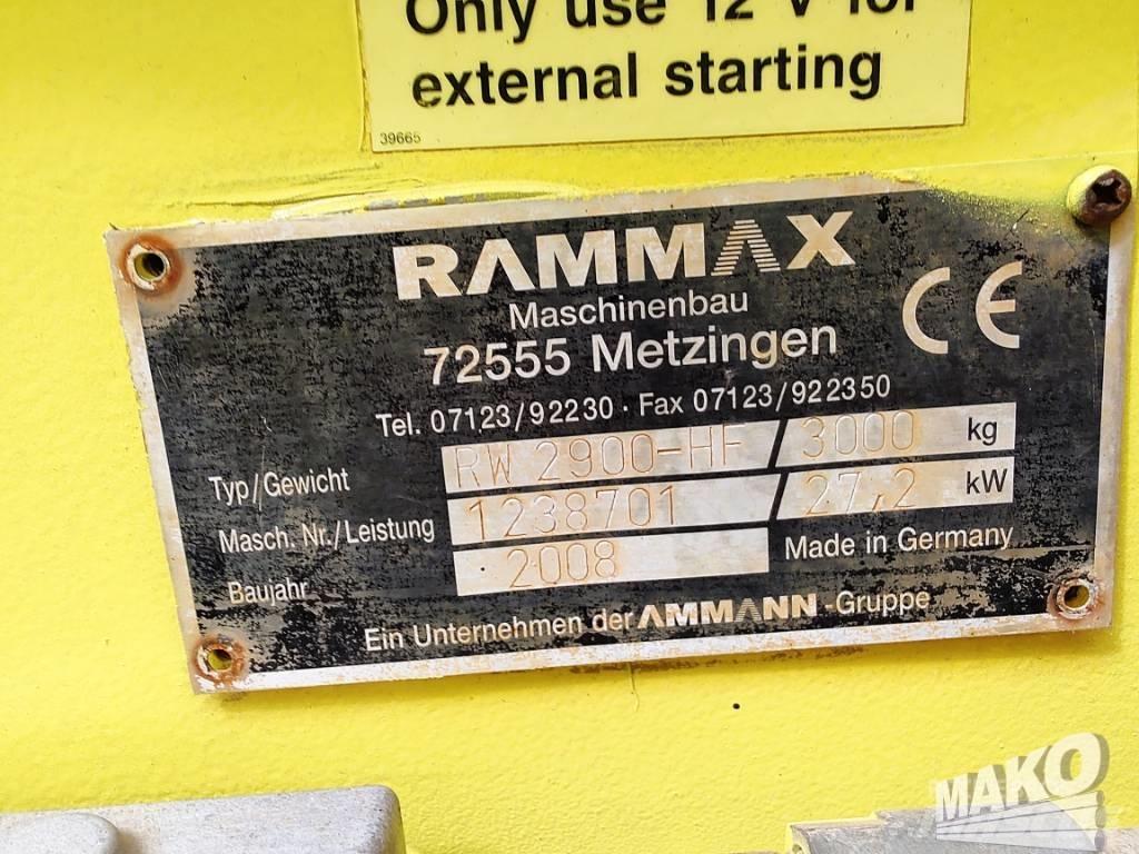 Rammax RW 2900 Катки тротуарные
