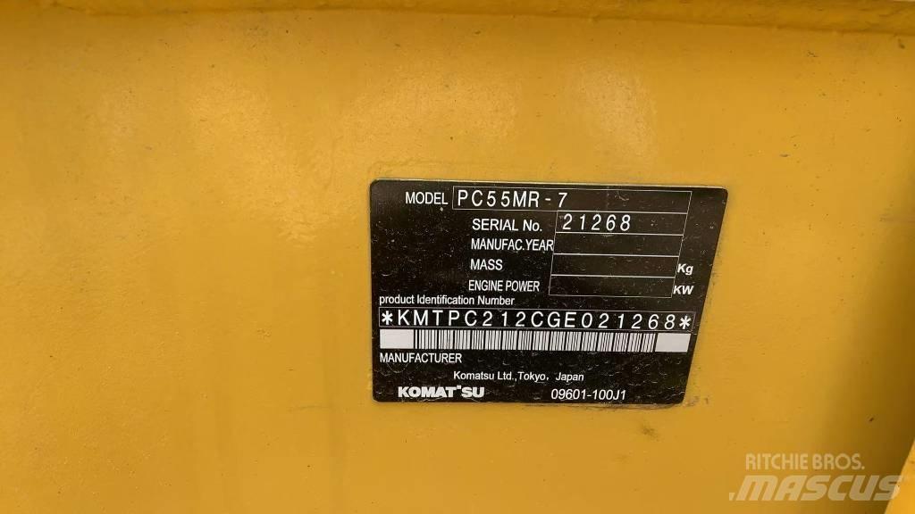 Komatsu PC 55 Гусеничные экскаваторы