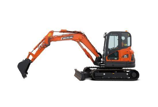 Develon DX 63-3 Мини-экскаваторы