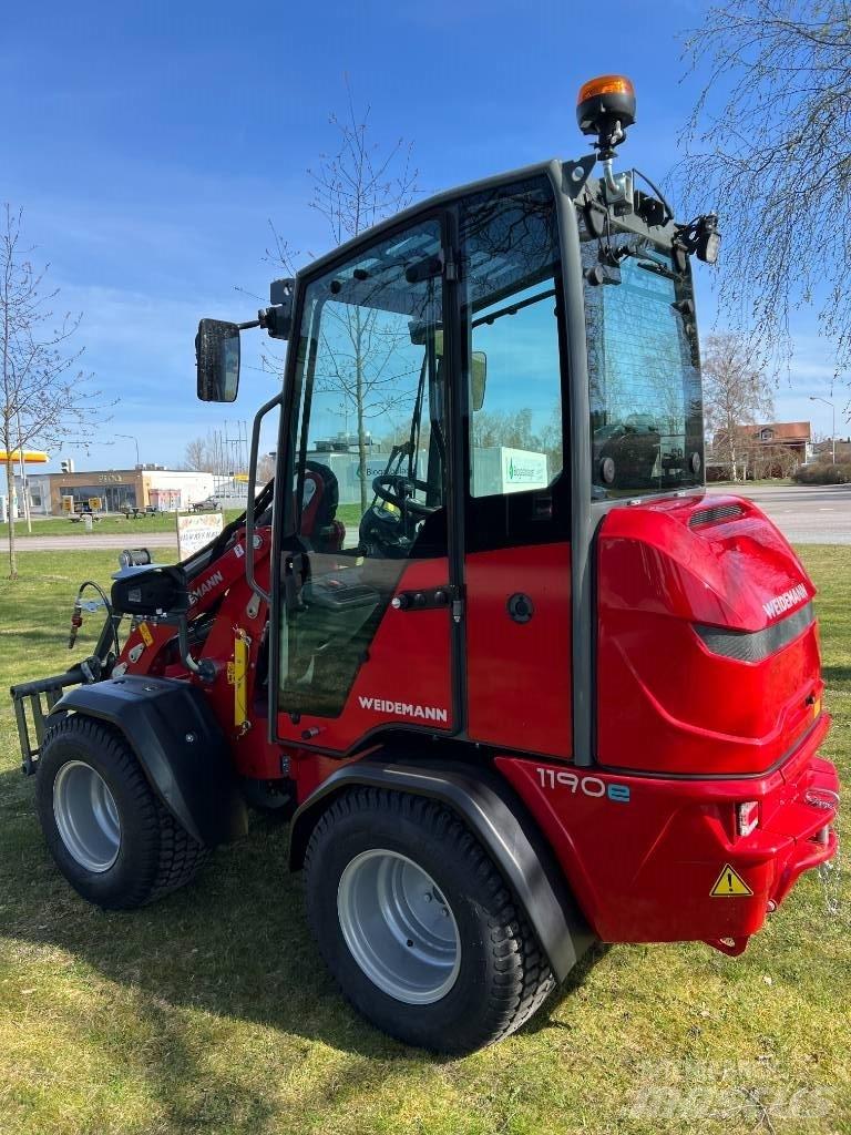 Weidemann 1190e CAB Многофункциональные сельскохозяйственные погрузчики