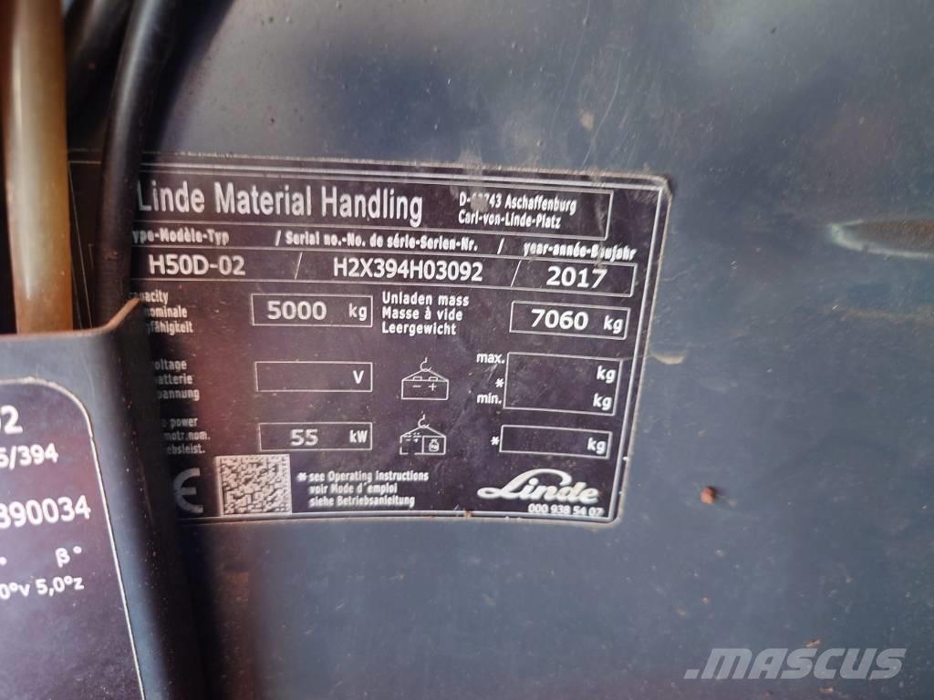 Linde H 50 D Дизельные погрузчики