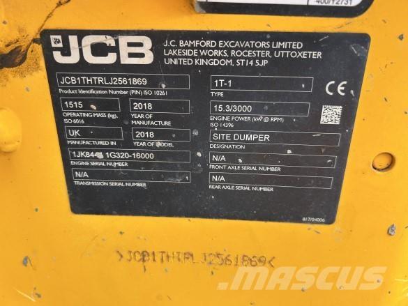 JCB DUMPER 1T-1 Мини-самосвалы