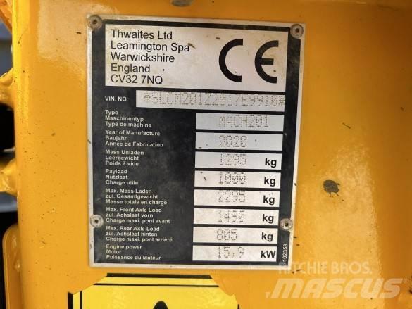 Thwaites MACH 201 Строительная техника - Другие