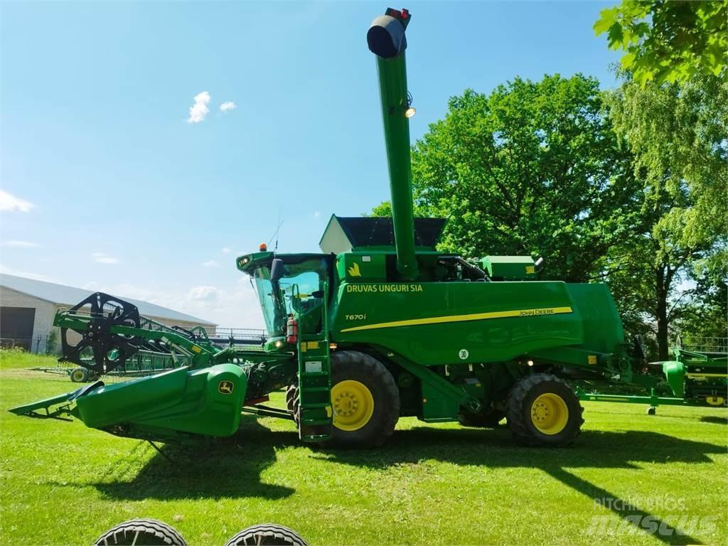 John Deere T670i Зерноуборочные комбайны