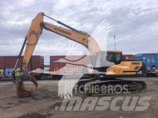 Hyundai HX220L Гусеничные экскаваторы