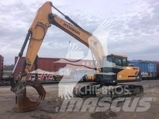 Hyundai HX220L Гусеничные экскаваторы