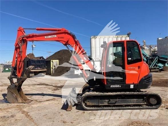 Kubota KX080-3 Гусеничные экскаваторы