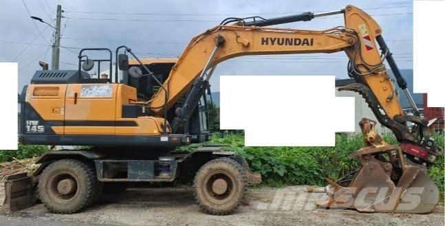 Hyundai HW 145 Колёсные экскаваторы