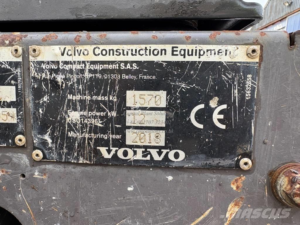 Volvo EC 15 D Мини-экскаваторы