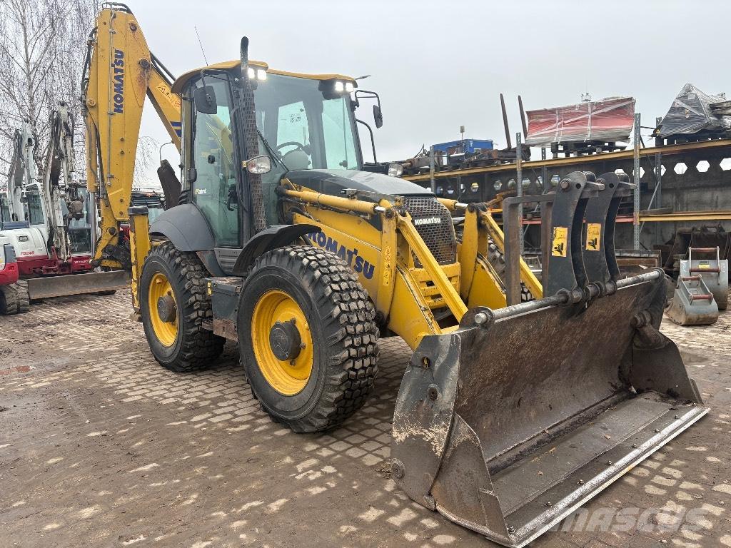 Komatsu WB 97 S Экскаваторы-погрузчики