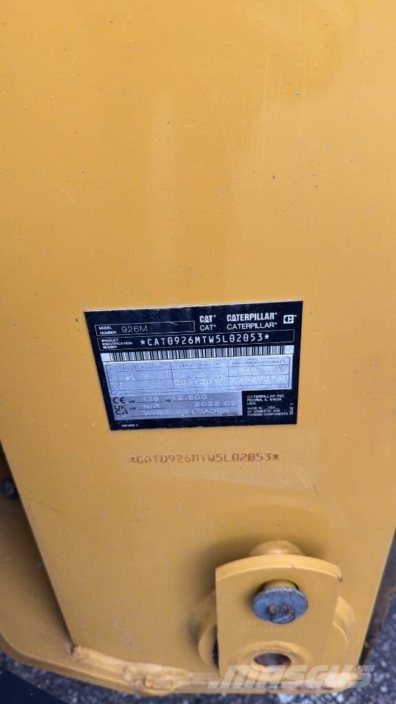 CAT 926M Фронтальные погрузчики