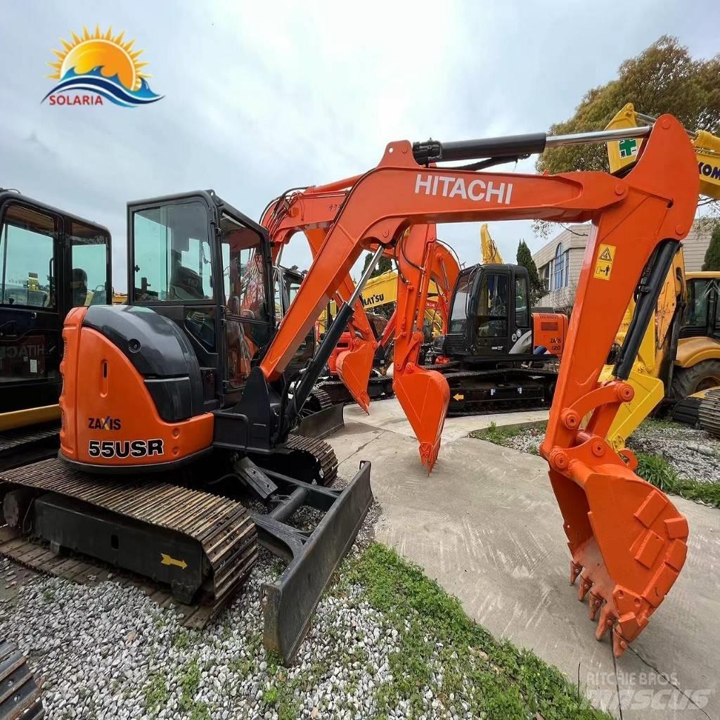 Hitachi zx55USR Мини-экскаваторы