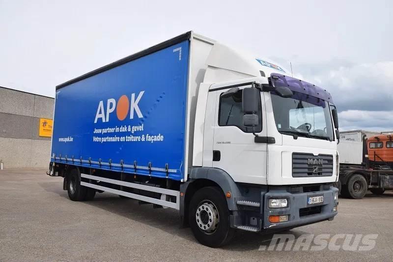 MAN TGM 18.280 Тентованные грузовики