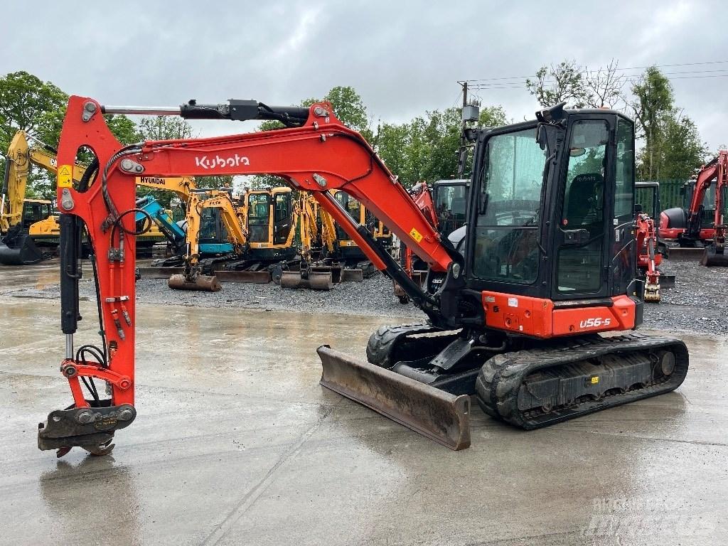 Kubota U 56-5 Мини-экскаваторы