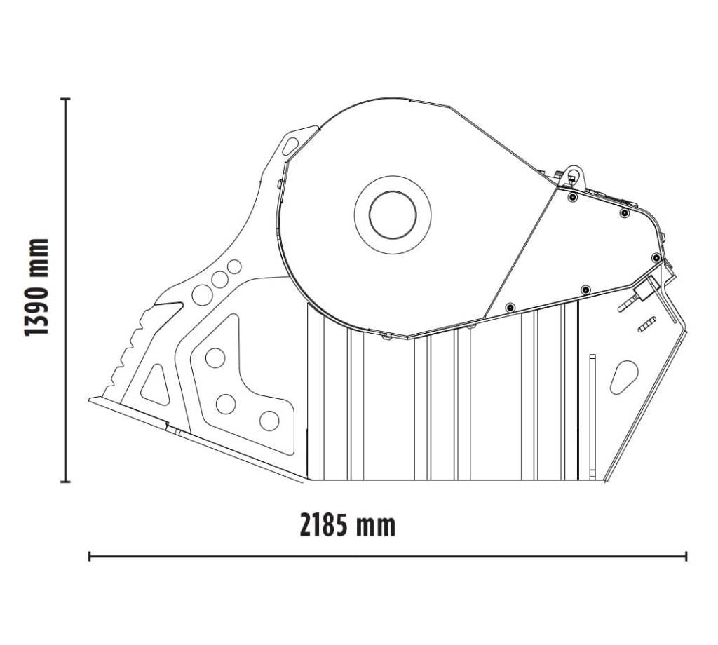 MB Crusher BF90.3 S4 Строительные дробилки