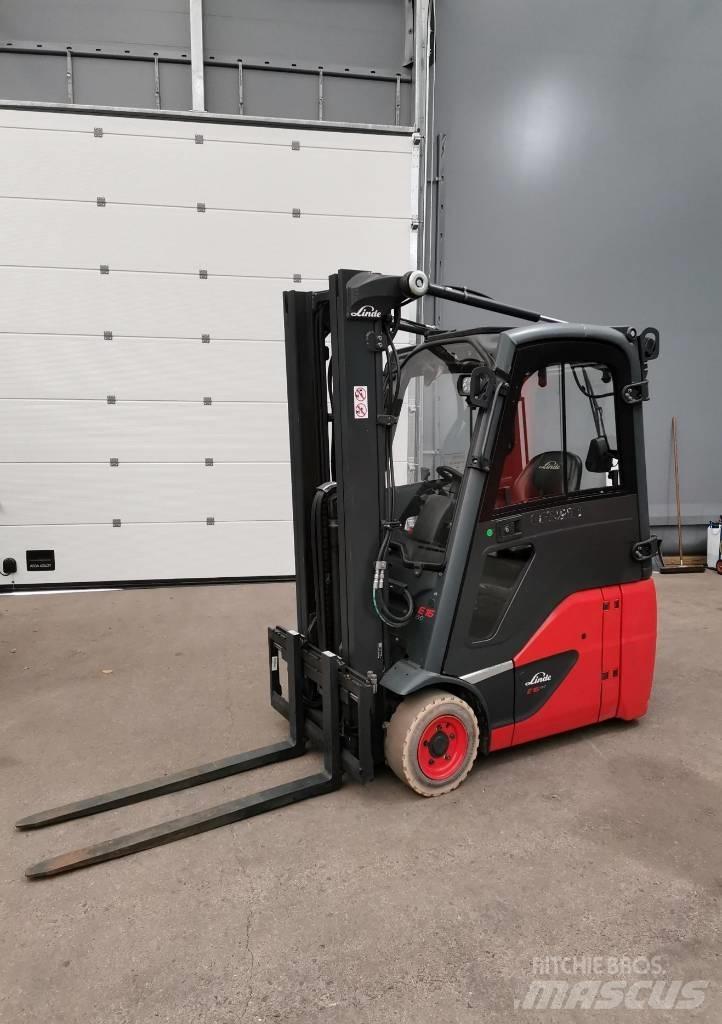 Linde E16C-02 Электропогрузчики