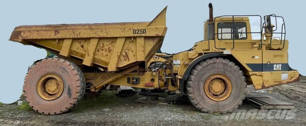 CAT D 25 D Шарнирно-сочленённые самосвалы
