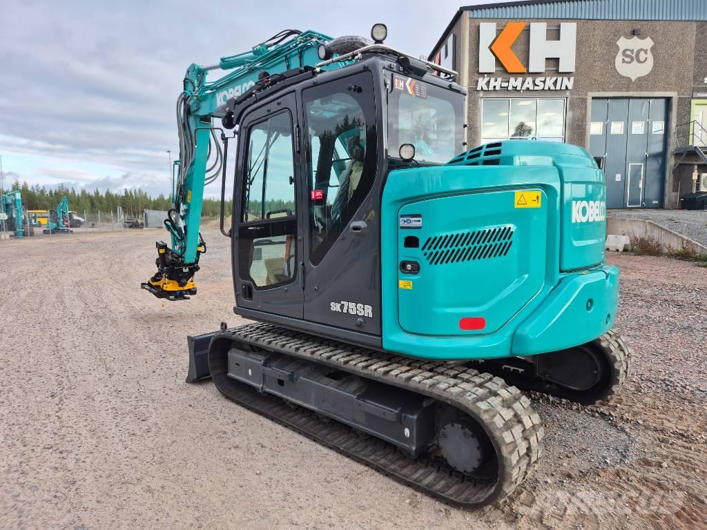 Kobelco SK75SR-7 Малые экскаваторы 7т-12т