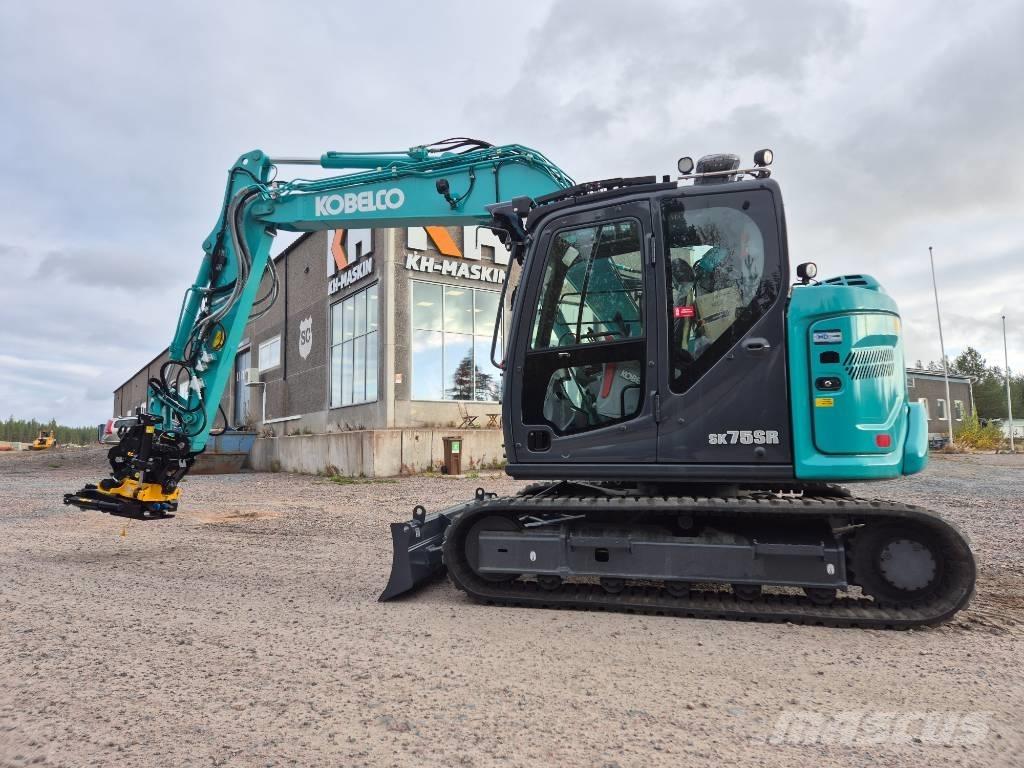 Kobelco SK75SR-7 Малые экскаваторы 7т-12т