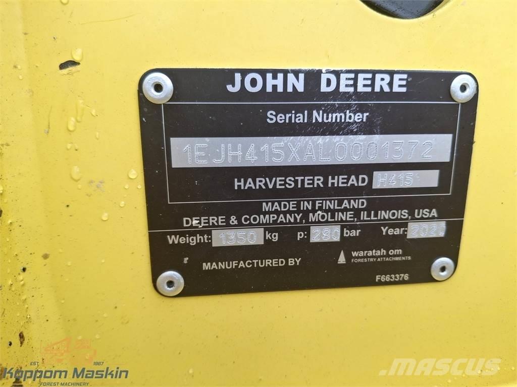 John Deere H415hd Харвестерные головки