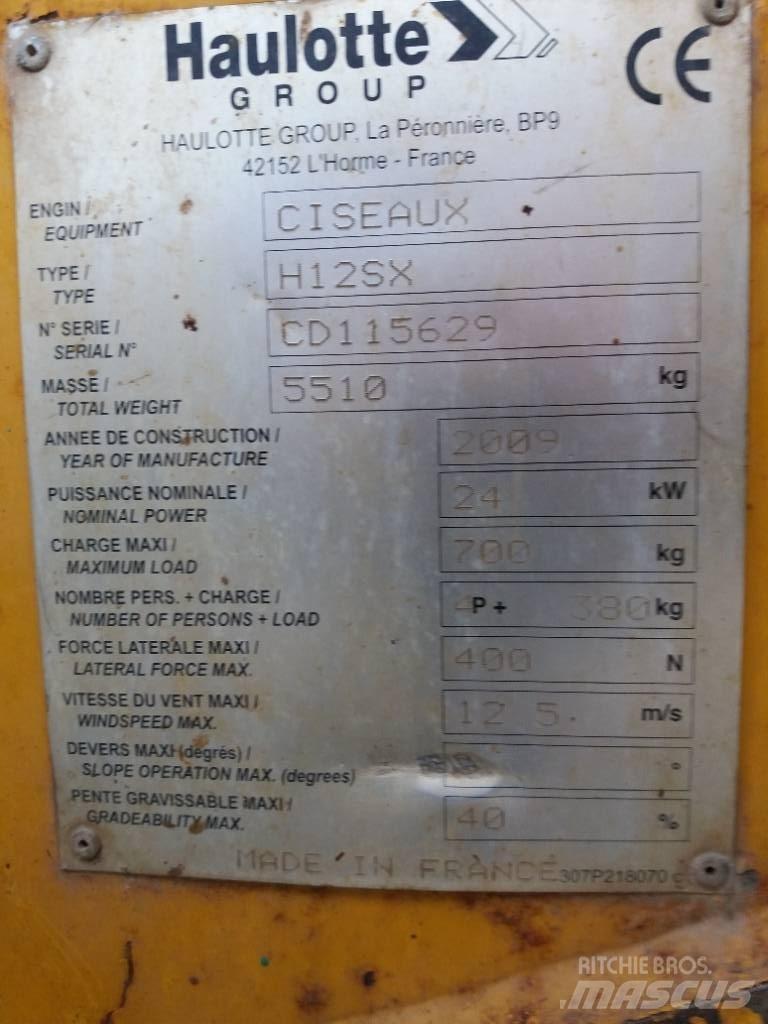 Haulotte H 12 SX Ножничные подъемники