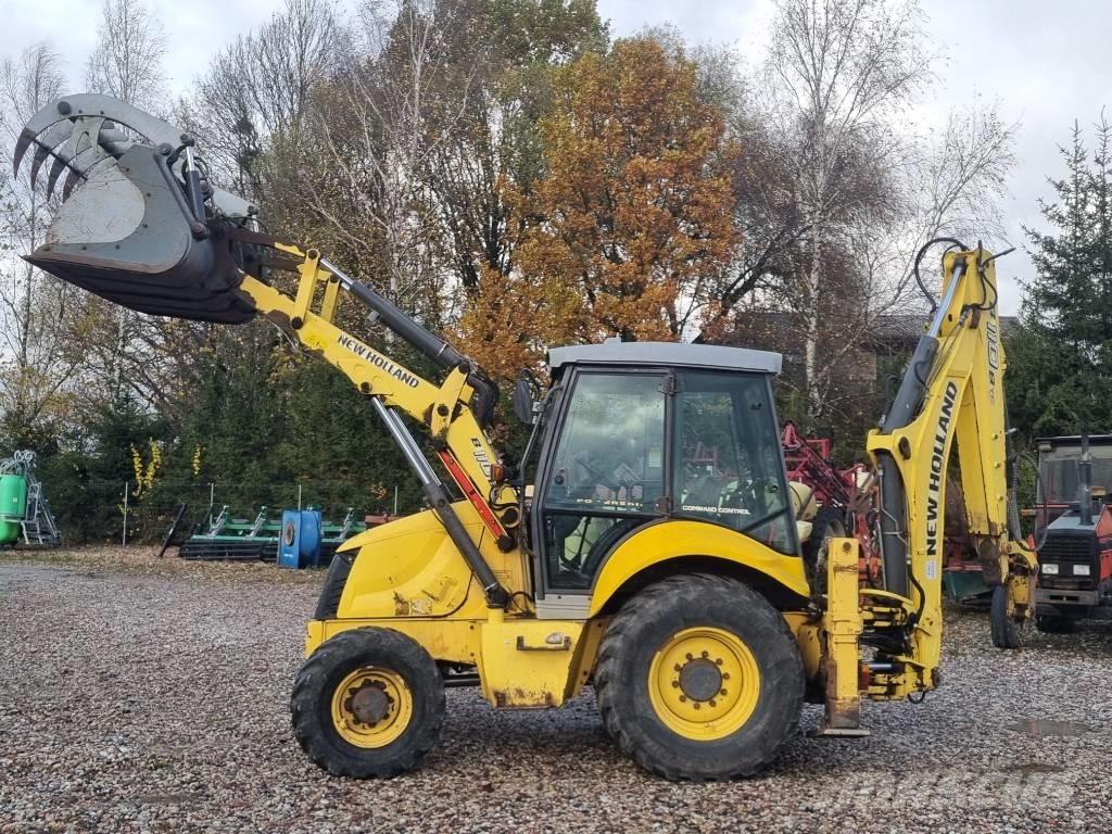 New Holland B 110 Экскаваторы-погрузчики