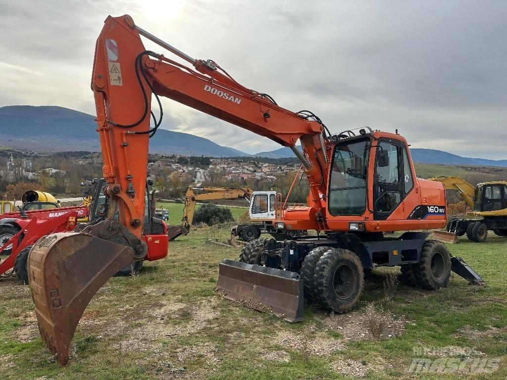 Doosan Solar 160 W V Колёсные экскаваторы