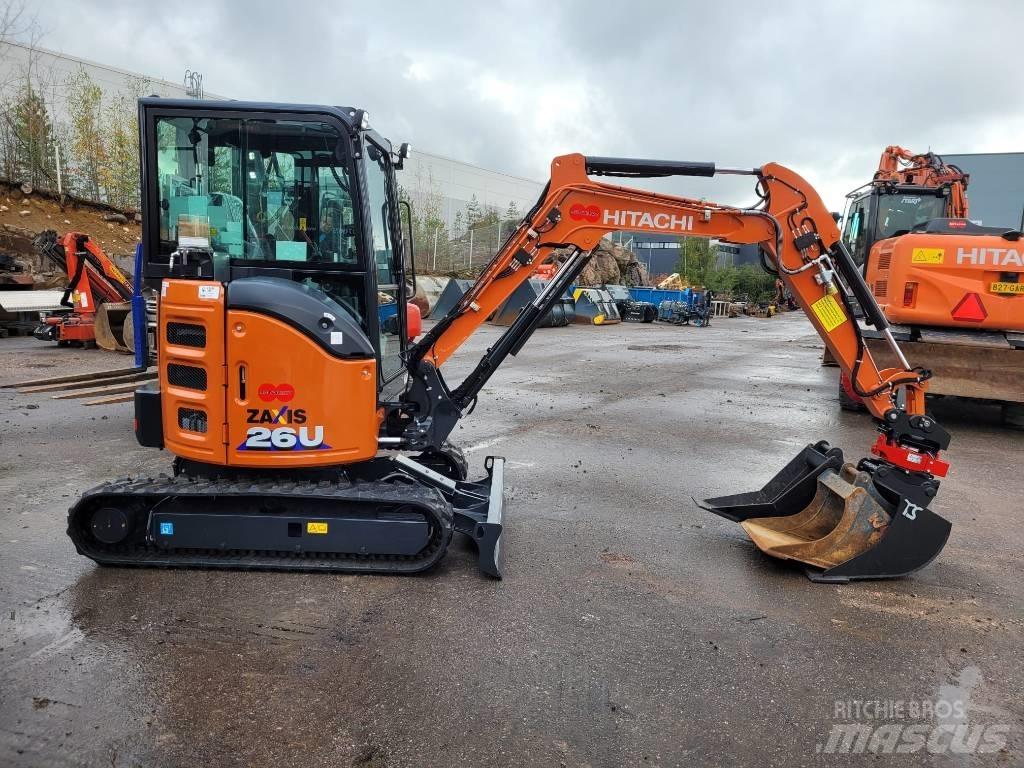 Hitachi ZX 26 U-6 Мини-экскаваторы