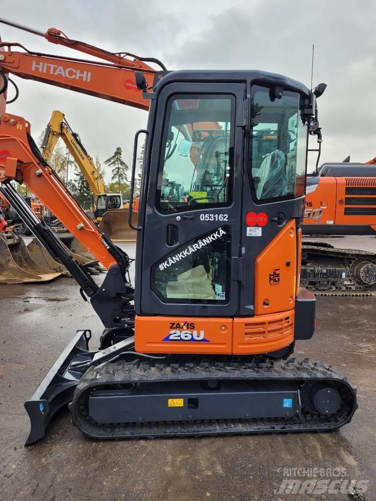 Hitachi ZX 26 U-6 Мини-экскаваторы