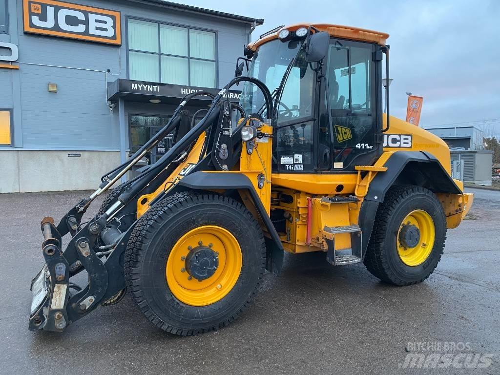 JCB 411 HT T4i Фронтальные погрузчики