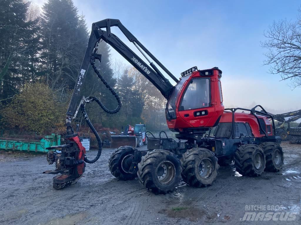 Komatsu 901XC Харвестеры