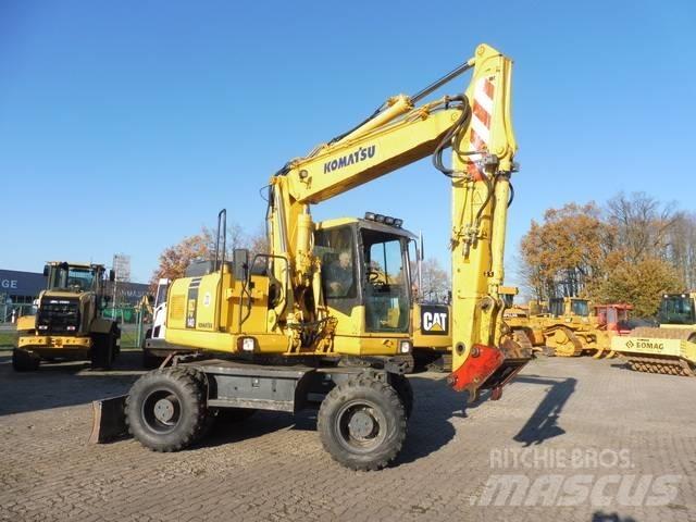 Komatsu PW 140-7 Колёсные экскаваторы