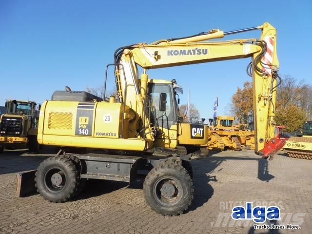 Komatsu PW 140-7 Колёсные экскаваторы