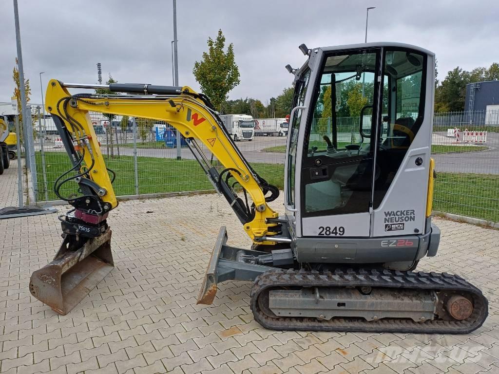 Wacker Neuson EZ26 Гусеничные экскаваторы