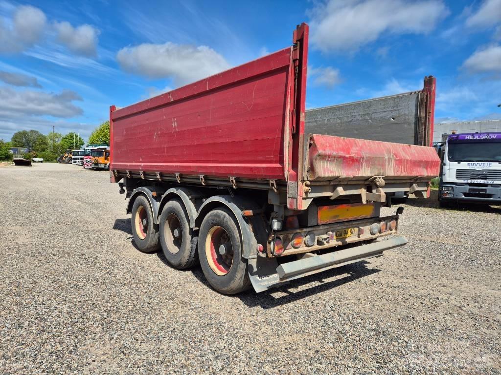 Nopa 3 axle tipper Самосвальные прицепы