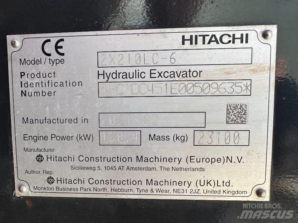 Hitachi ZX 210 LC-6 Гусеничные экскаваторы