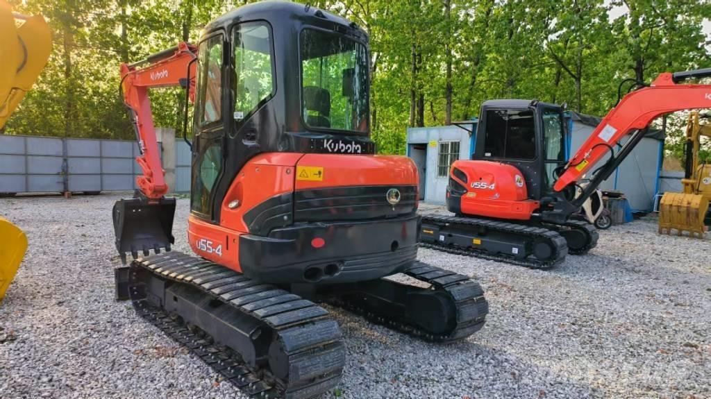 Kubota U 55-4 Мини-экскаваторы