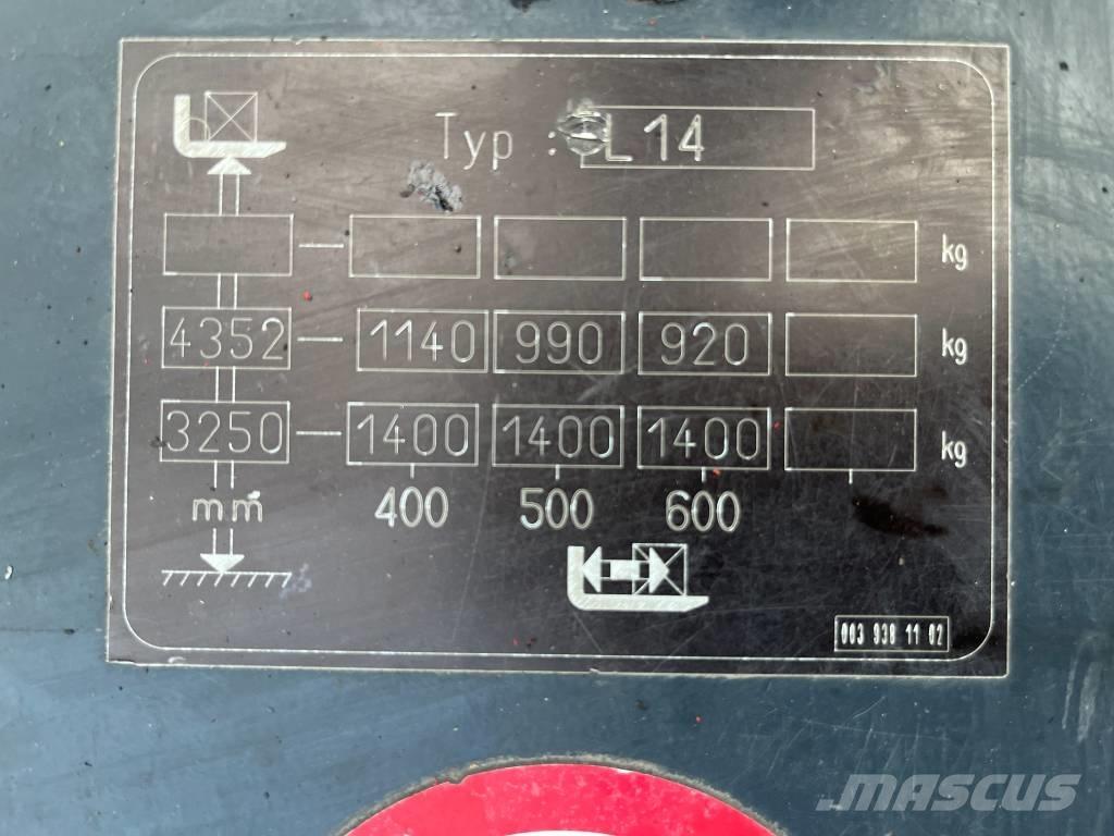 Linde L 14 V-3816 Самоходные электроштабелёры