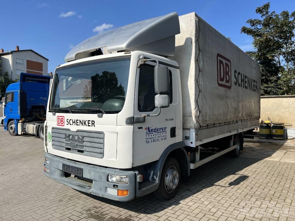 MAN TGL 8.180 Тентованные грузовики