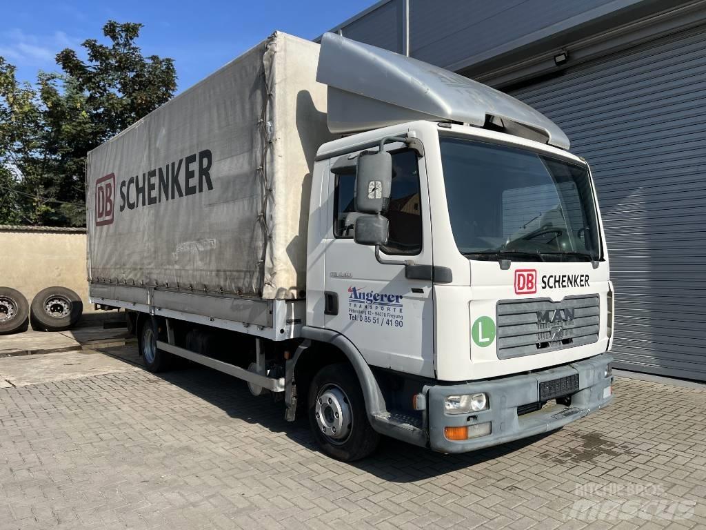 MAN TGL 8.180 Тентованные грузовики