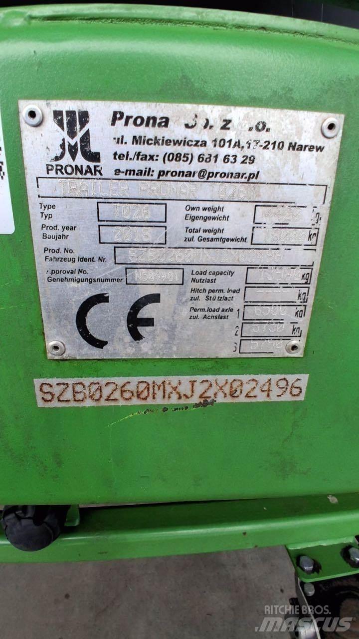 Pronar TO 26 M Прицепы для тюков и рулонов