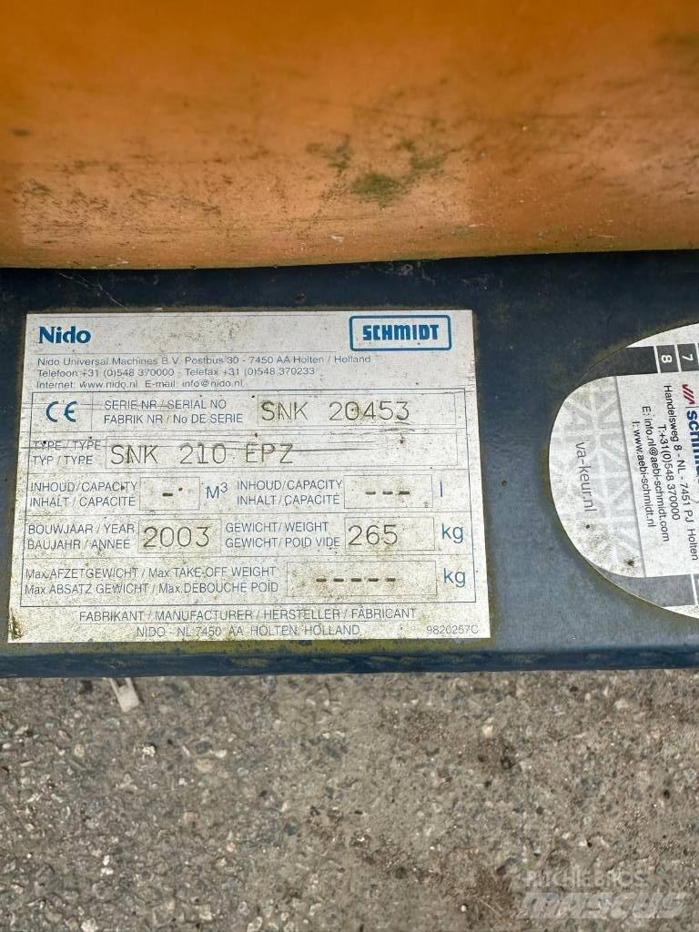 Nido SNK210EPZ Снежные отвалы и плуги