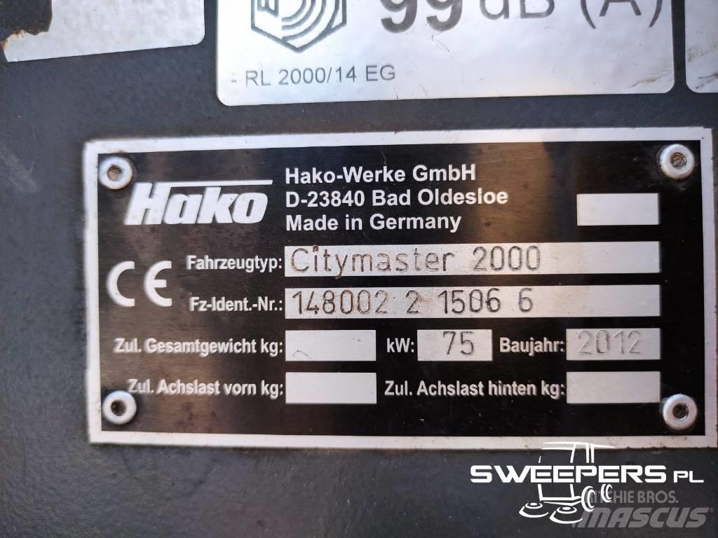 Hako Citymaster 2000 Вакуумные уборочные машины