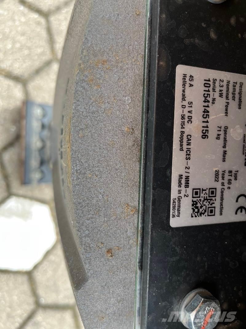 Bomag BT60E Виброплиты и вибротрамбовки