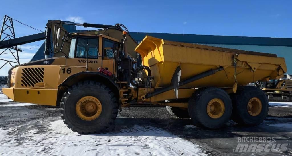 Volvo A 40 E Шарнирно-сочленённые самосвалы