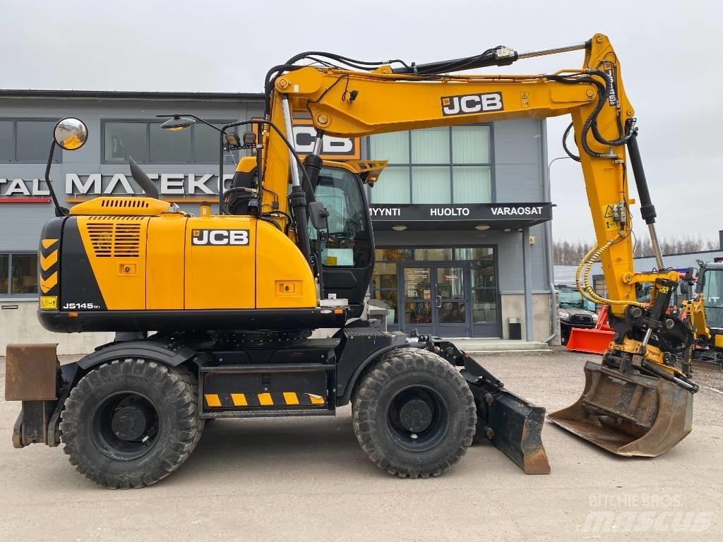 JCB JS145W TAB T4F Колёсные экскаваторы