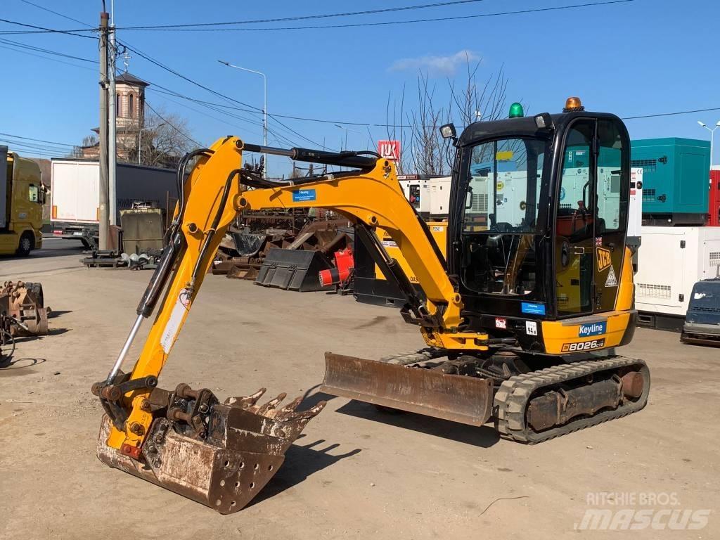JCB 8026 CTS Мини-экскаваторы
