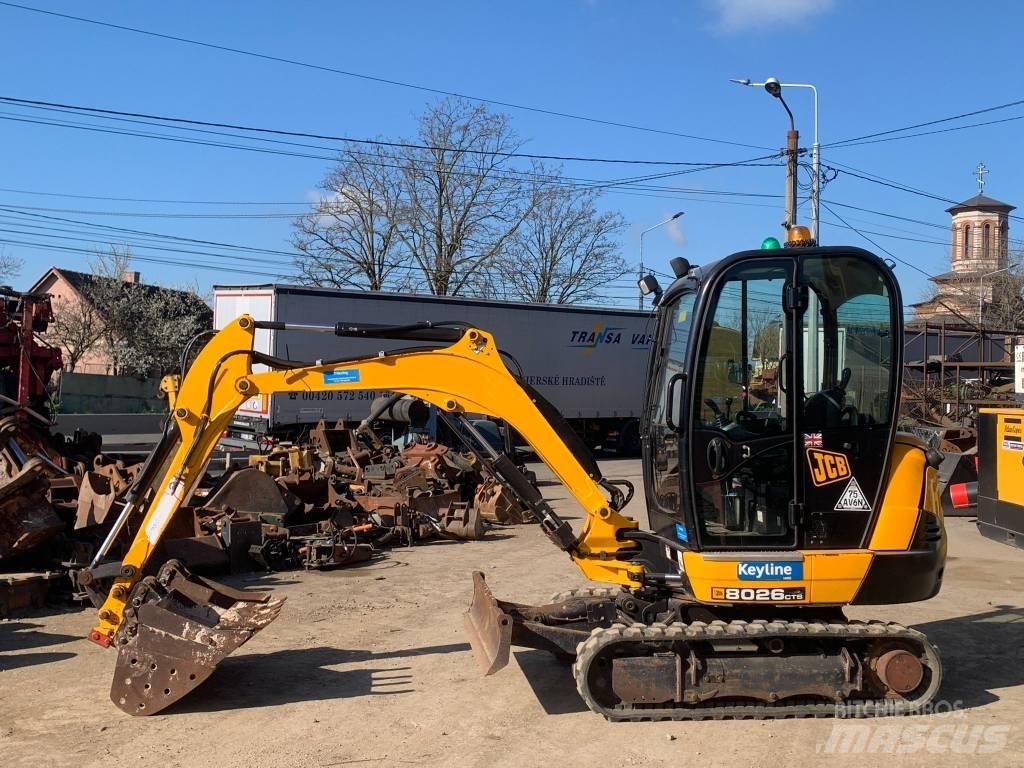 JCB 8026 CTS Мини-экскаваторы