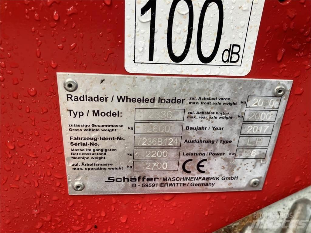 Schäffer 2336 Малые погрузчики